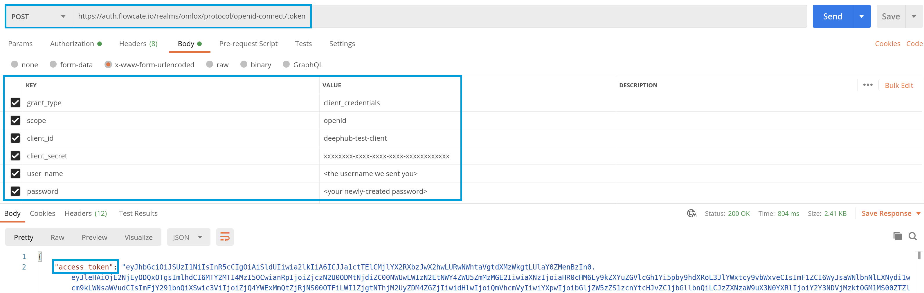 Using access_token